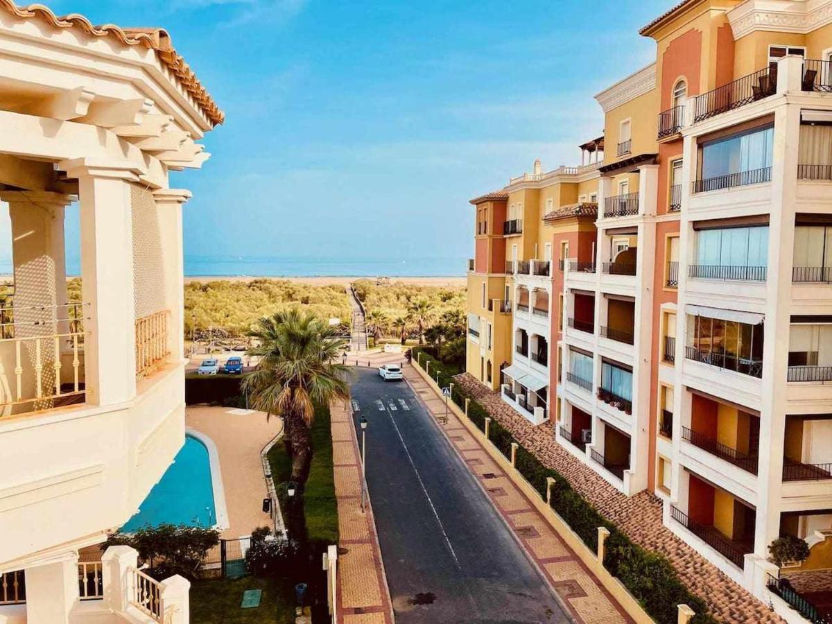Apartamento con terraza y vistas al mar 1ª línea Isla del Moral Exterior foto