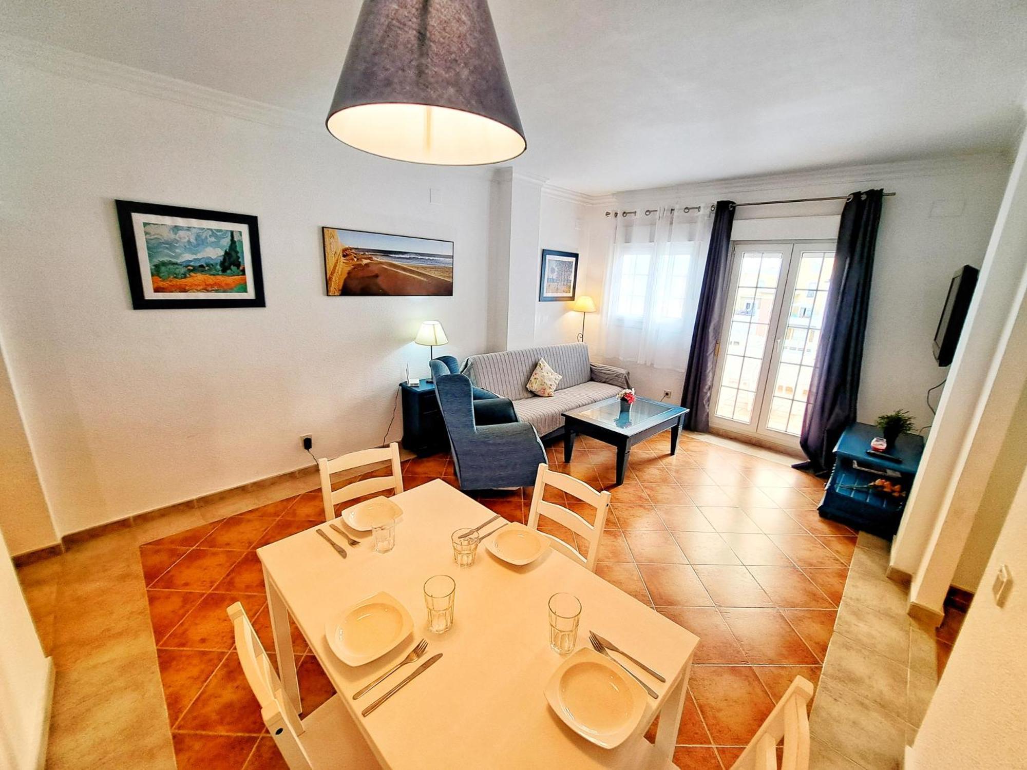 Apartamento con terraza y vistas al mar 1ª línea Isla del Moral Exterior foto